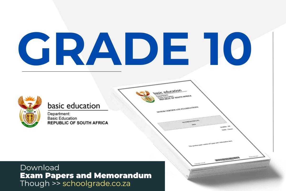 Tourism Grade 10 Exam Question Papers with Memorandum - School Grade ...